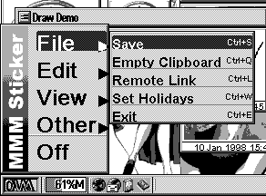 MMM Sticker for EPOC/32